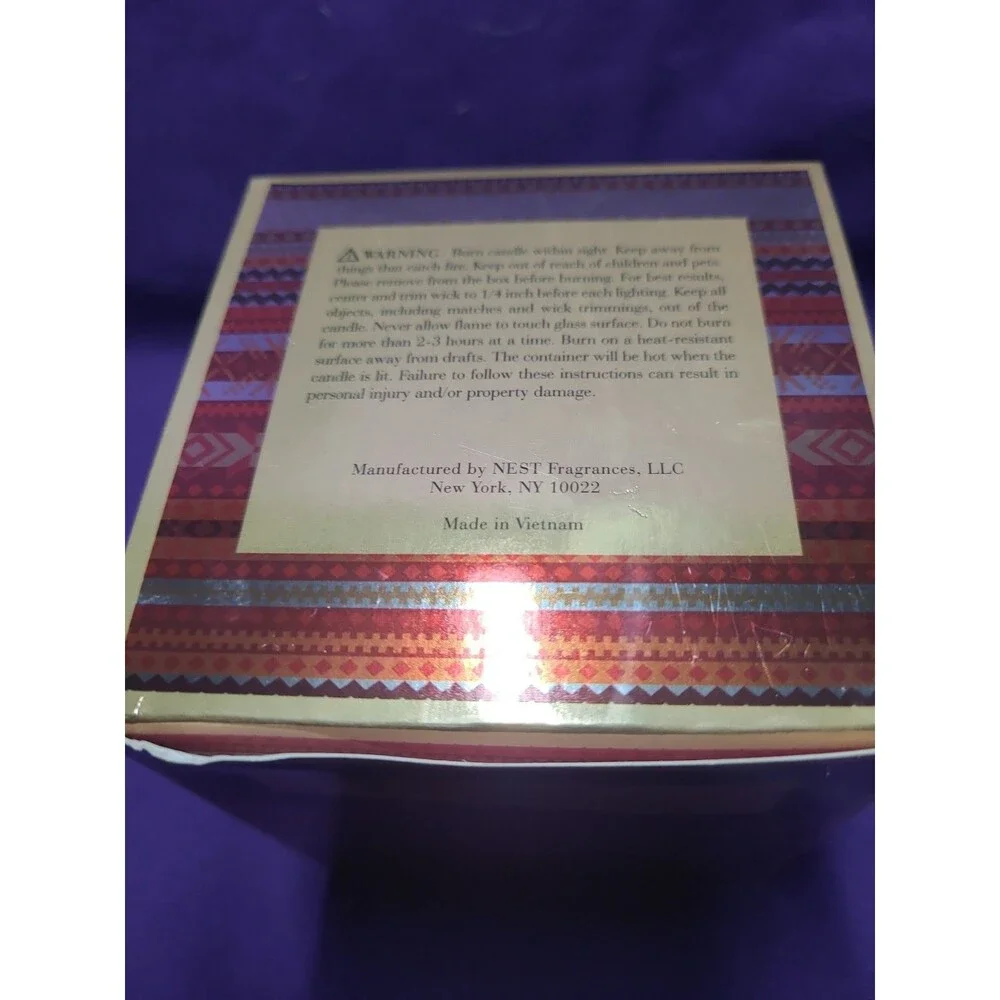 ED On Air Ellen DeGeneres Cinnamon Bark Candle by NEST Fragrances - New In Box